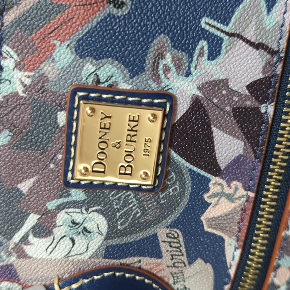NWT Disney Parks Dooney & Bourke Haunted Mansion Satchel Bag - Picture 3 of 10